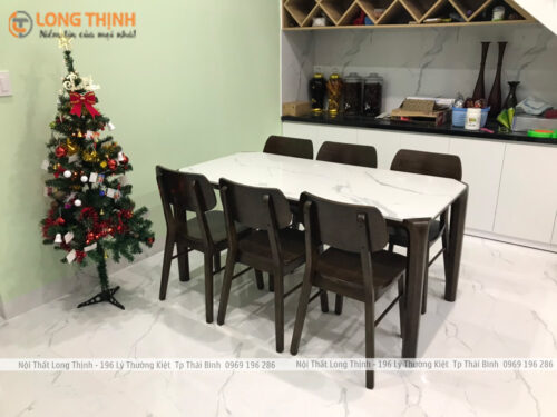 Bàn Ăn Gỗ Sồi BAS03