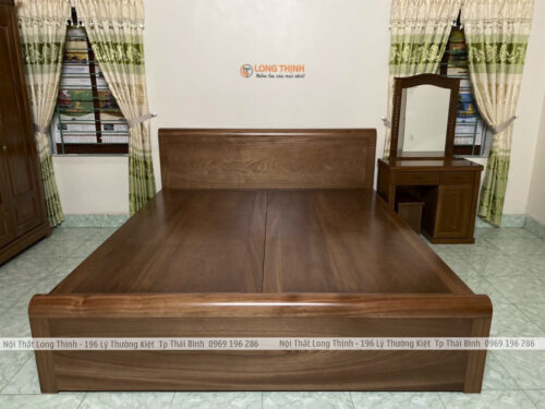 Giường gỗ Xoan Đào Cao Cấp