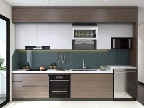 Tủ Bếp MDF An Cường Acrylic Cao Cấp